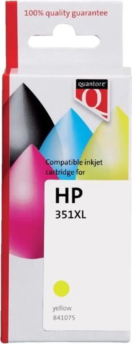 Quantore Inktcartridge quantore hp 951xl cn048cn hc geel | 1 stuk