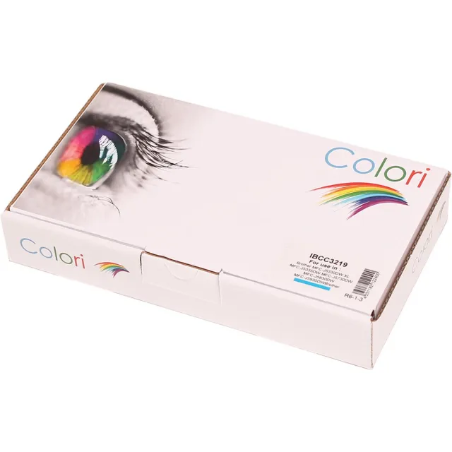Colori huismerk inkt cartridge geschikt voor Brother LC-3219XLC LC-3219XL cyan voor Brother MFC-J5330DW XL MFC-J5335DW MFC-J5730DW MFC-J5830DW MFC-J5930DW MFC-J6530DW MFC-J6535DW MFC-J6730DW MFC-J6930DW MFC-J6935DW