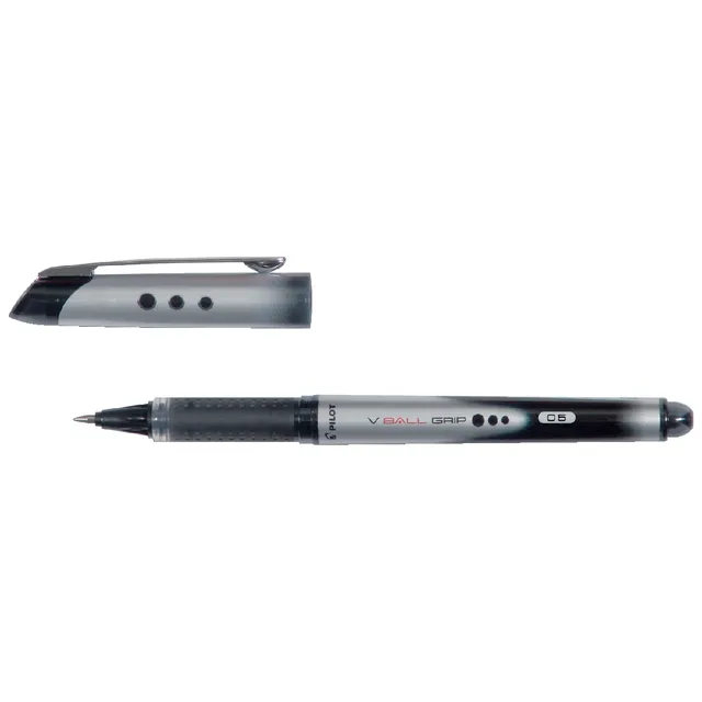 Pilot Rollerpen PILOT V-Ball Grip fijn zwart