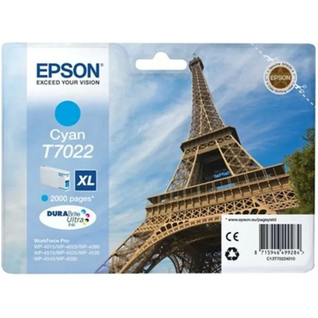 Epson T7022XL - Inktcartridge / Cyaan