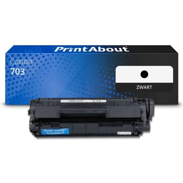 PrintAbout Huismerk Canon 703 Toner Zwart