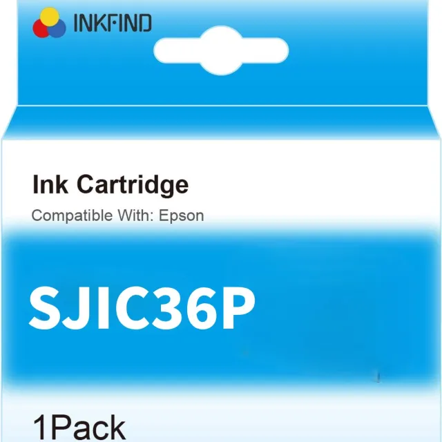 INKFIND SJIC36P Magenta inktcartridge compatibel met SJIC36P-M Epson ColorWorks C6000A/C6000P/C6500A/C6500P - 1-pack Magenta Magenta x 1