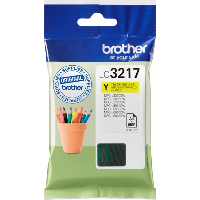 Brother LC-3217C inktcartridge cyaan