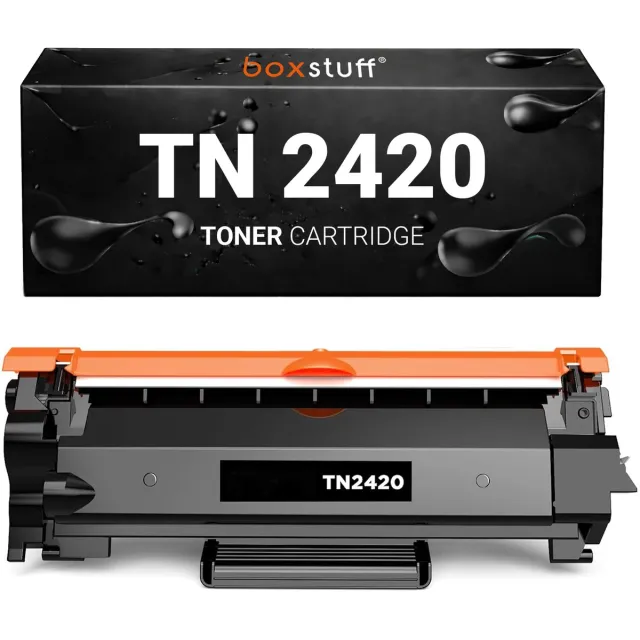 Boxstuff Inkt geschikt voor TN2420 - Compatibel met Brother TN2420 - Inkt Cartridge voor Brother MFC-L2750DW / L2730DW / L2710DW / L2710DN / HL-L2375DW / L2370DN / L2350DW / L2310D / DCP-L2350DW / DCP-L2510D - Pack Zwart