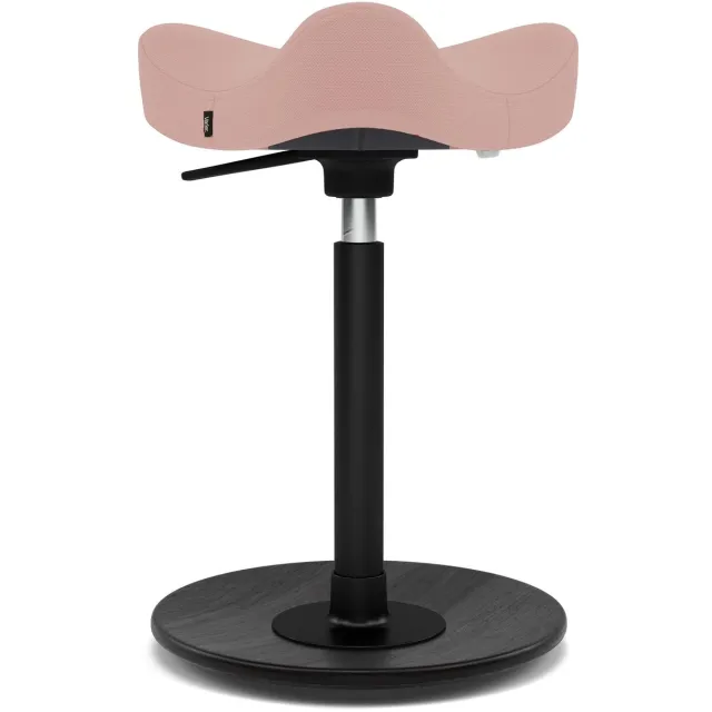 Varier Stokke Move Compact zadelkruk, Abrikoos/Zwart Revive - ergonomisch