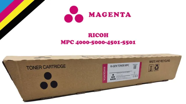 Ricoh Toner Ricoh MP C4501 / 5501 / 4000 / 5000 Magenta – Compatible