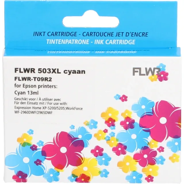 FLWR Epson 503XL cyaan (Huismerk (compatible))