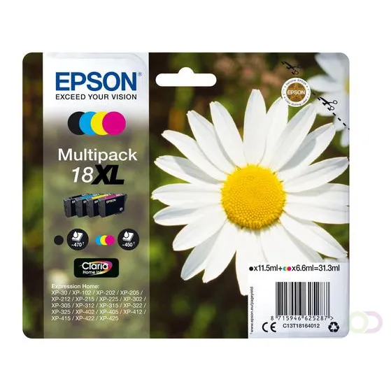 Epson Daisy Claria Home Ink-reeks (C13T18164022)