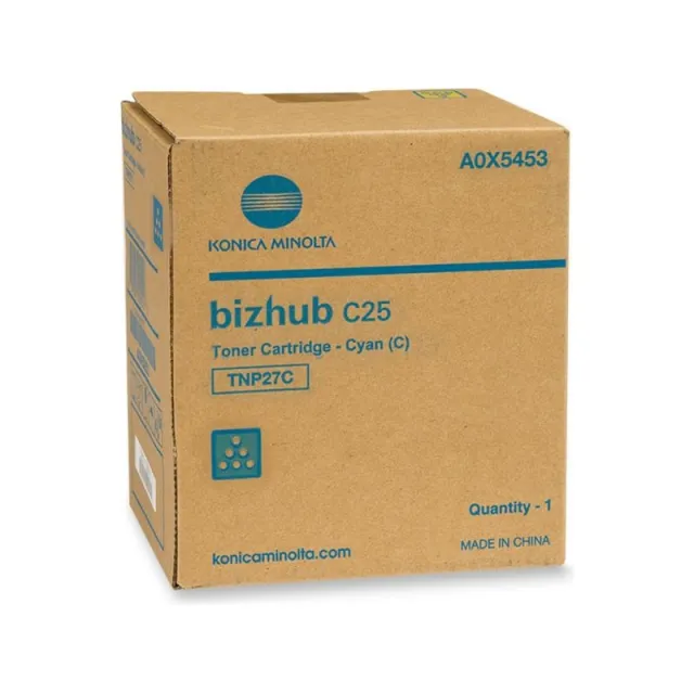 Konica-Minolta Konica Minolta TNP-27C Toner Cyaan Cyan