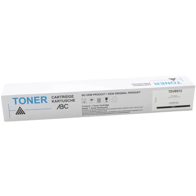ABC huismerk Toner geschikt voor Develop TN-512K zwart Ineo+ Ineo + 454 454E 554