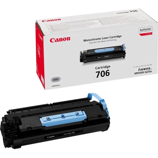 Canon 706 Tonercartridge - Zwart