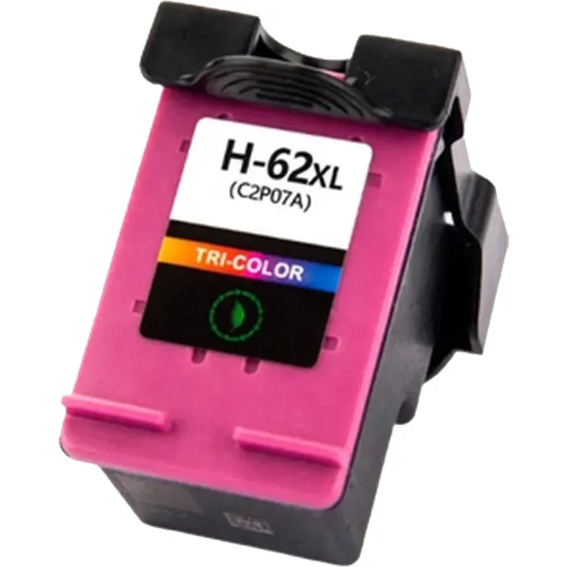 Inktkenners Inktcartridge Kleur Geschikt voor HP 62 / 62XL | Geschikt voor HP Deskjet 7640 - 5640 - 5660 - officejet 5740 - 6600 - Inkt - cartridge - patroon - inktpatroon TRI-color (16ml)