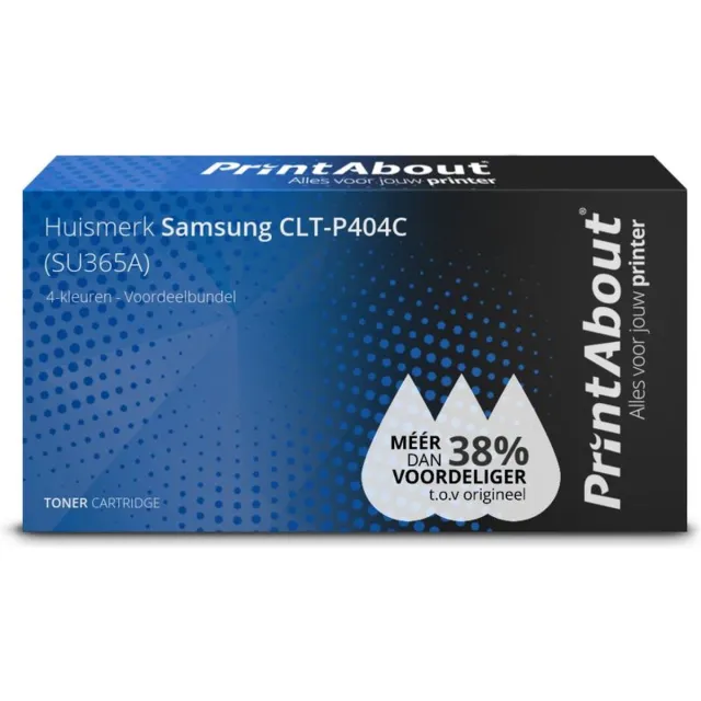 PrintAbout Alternatief voor de Samsung CLT-P404C / 4 Kleuren 4-kleuren