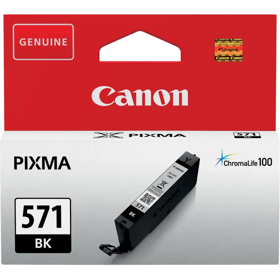 Canon inktcartridge CLI-571C, 173 foto's, OEM 0386C00, cyaan