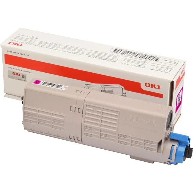 Oki Toner Oki 46490402 rood Magenta