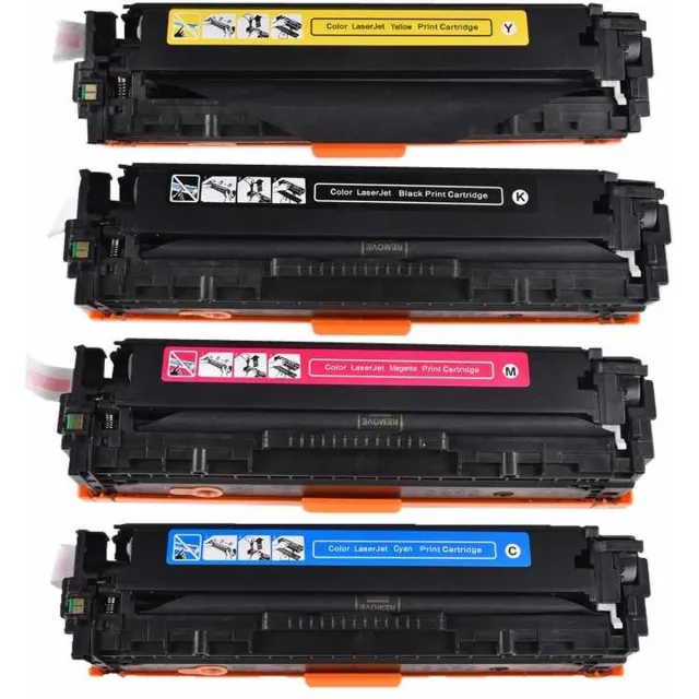Inktkenners Toners Geschikt voor Canon 045/045H | Multipack 4 stuks Geschikt voor Canon i-Sensys LBP611CN - LBP613CDW - MF631CN - MF633CDW - MF635CX