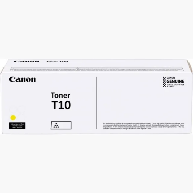 Canon T10 tonercartridge 1 stuk(s) Origineel Geel