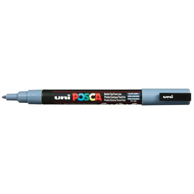 Posca Uni POSCA paintmarker PC-3M, 1,5 mm, arduingrijs