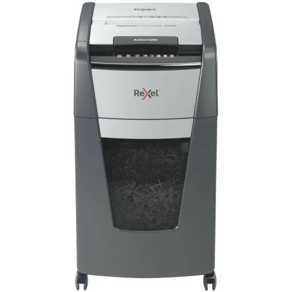 Rexel Optimum Auto+ 225M Papierversnipperaar Microsnippers zwart