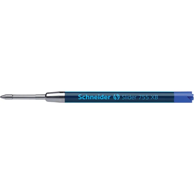 Schneider balpenvulling Slider 755 XB, blauw