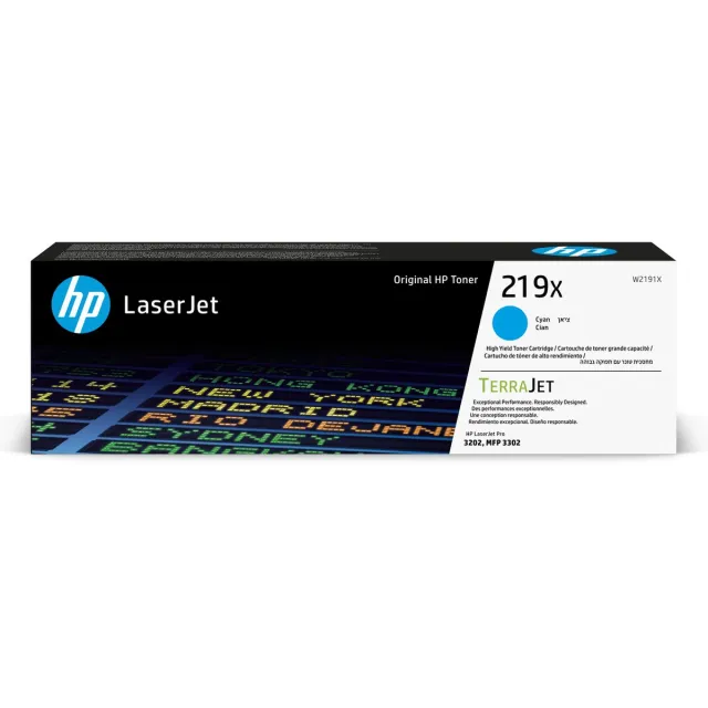 HP 219X LaserJet XL Toner Cyaan, foto 2