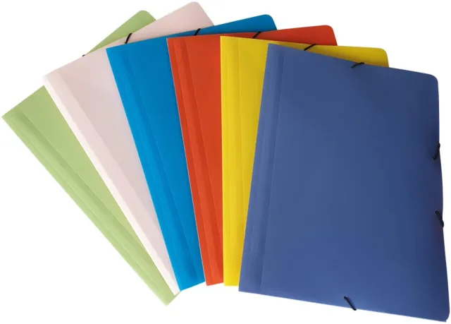 Bronyl Sorbet elastomap ft A3, uit PP, assorti blauw