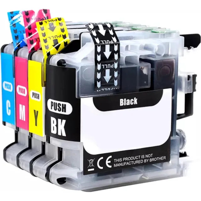 InktDL Huismerk geschikt voor Brother LC-123 XL inktcartridges - DCP/MFC - J552DW - J752DW - J4110DW - J4410DW - J4610DW - J6920DW Multipack 4 Cartridges