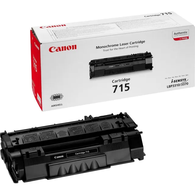 Canon 715 Tonercartridge - Zwart