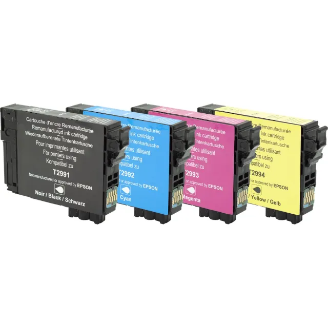 RECYCLECLUB K10518RC inktcartridge 3 stuk(s) Compatibel Hoog (XL) rendement Zwart, Cyaan, Magenta, Geel Zwart;Cyaan;Magenta;Geel