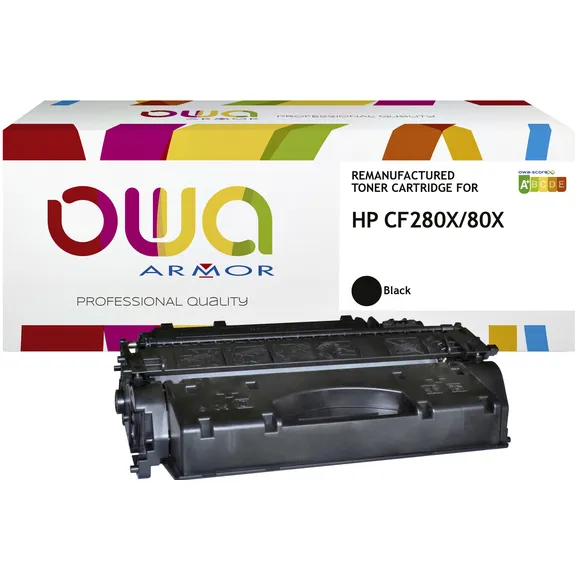 OWA Tonercartridge OWA alternatief tbv HP CF280X zwart