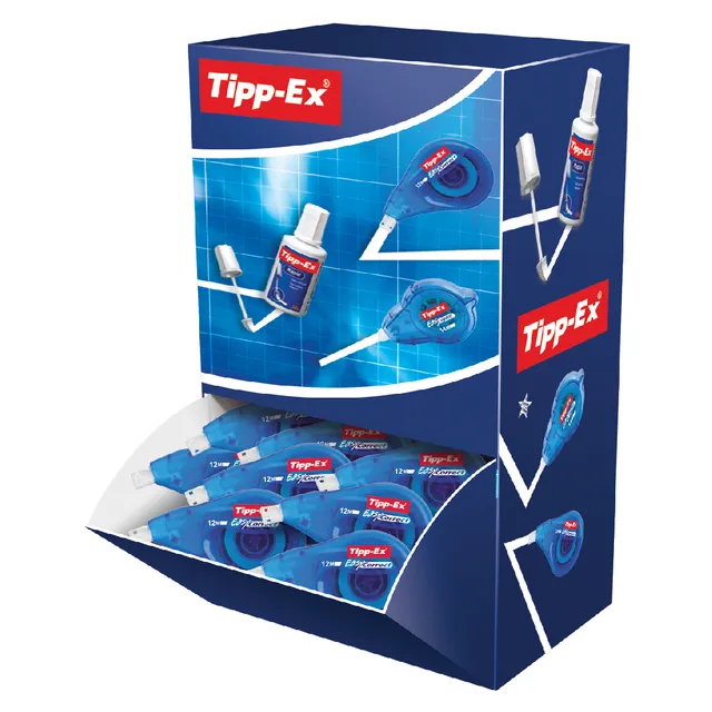 Tipp-ex Correctieroller Tipp-ex easy zijwaarts 4.2mmx12m doos à 15+5 gratis