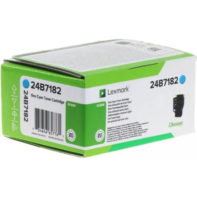 Lexmark 24B7182 Toner Cyaan Cyan