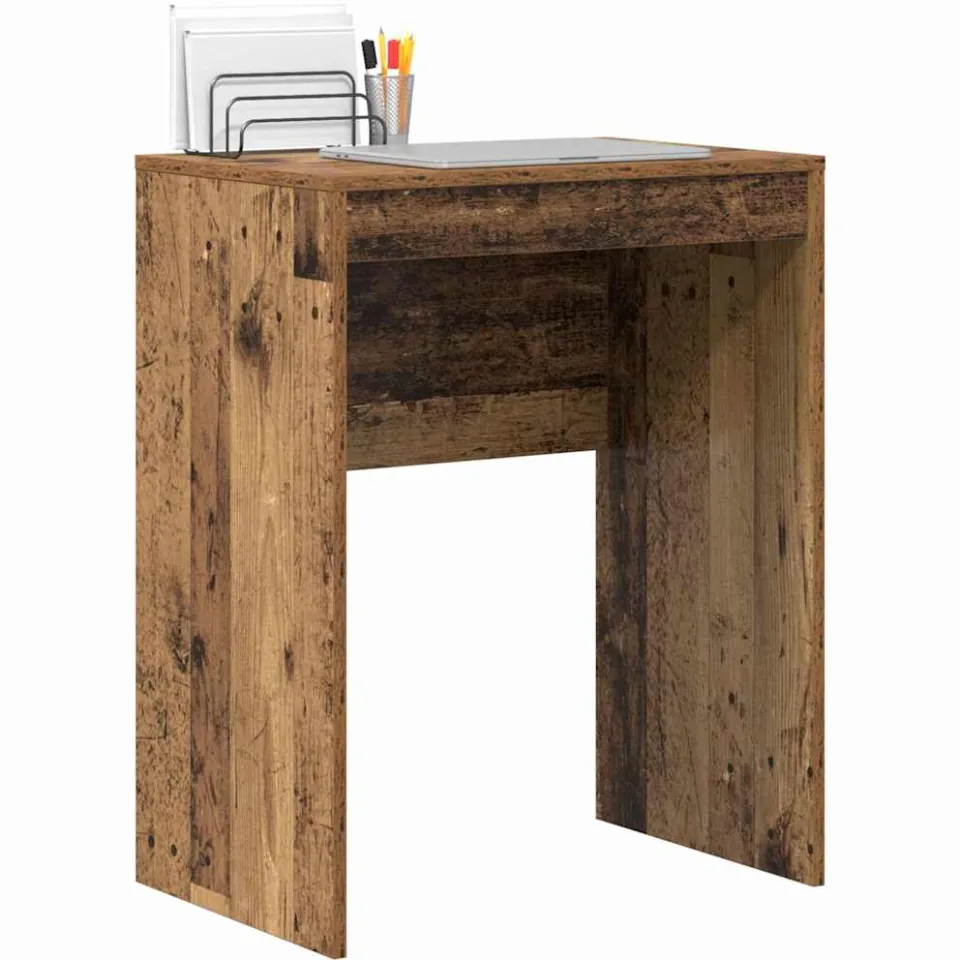 vidaXL Bureau Oudhout 60 x 40 x 76 cm Bruin