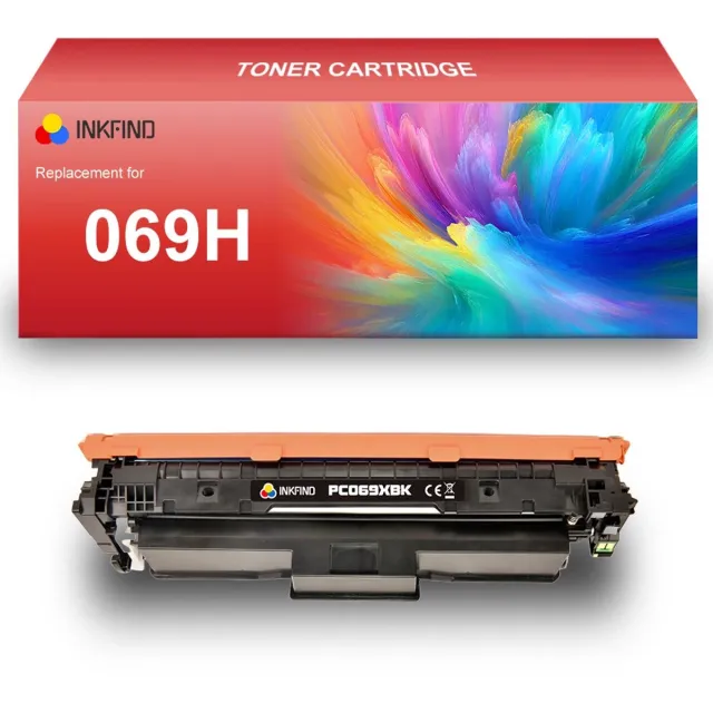 INKFIND 069H Zwart tonercartridge compatibel met Canon 069H Zwart toner cartridge - 1-pack Zwart Zwart x 1