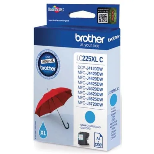 Brother LC-225XL cyaan inktcartridge Cyan