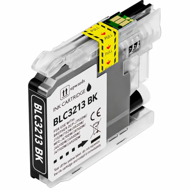 Boxstuff Inkt geschikt voor Brother LC3213 / LC-3213 - Zwart Cartridge Compatibel met Brother DCP-J772DW / DCP-J774DW / MFC-J890DW / MFC-J895DW Printers