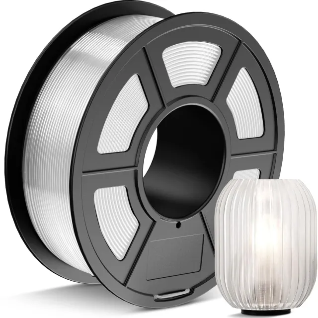 Imperatoris PLA 3D Printer Filament - Printfilament - Eenvoudig Printen - 100g - transparante