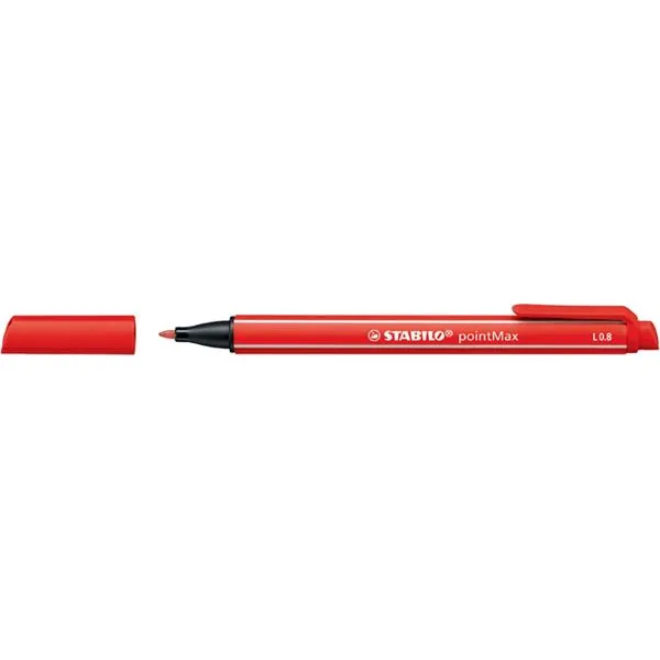 Stabilo Viltstift STABILO pointMax 488/48 karmijnrood