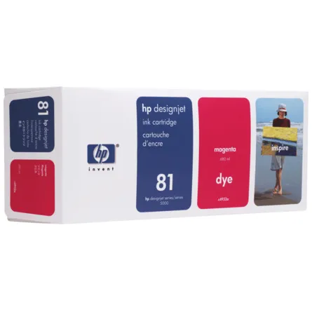 HP 81 Inktcartridge Zwart