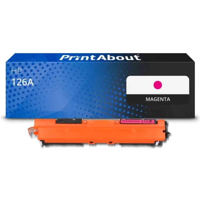 PrintAbout HP 126A (CE313A) toner magenta