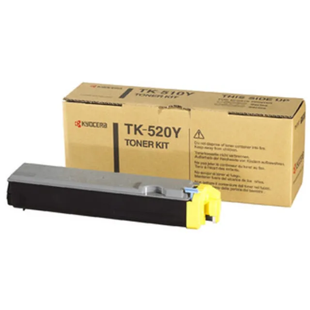Kyocera TK-520Y - Tonercartridge - 1 stuk - Origineel - Geel