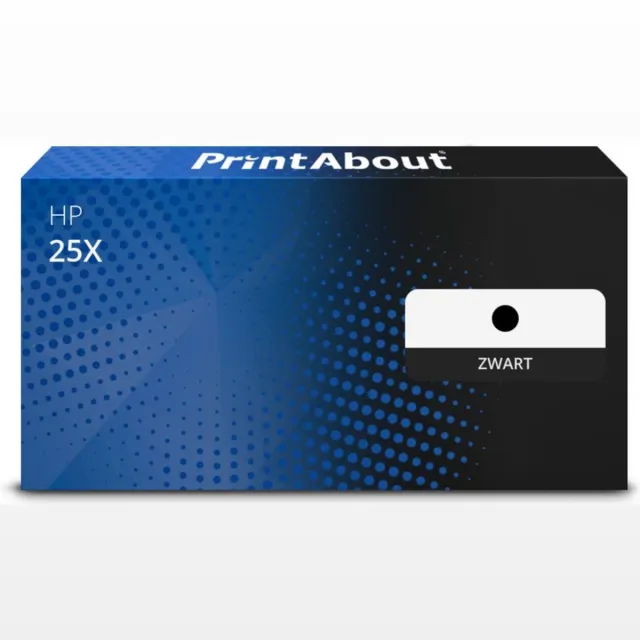 PrintAbout Alternatief voor de HP CF325X (nr 25X) / zwart
