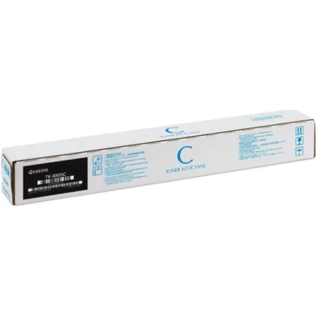 Kyocera TK-8800C Toner Cyaan Zwart, Blauw