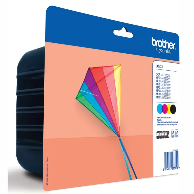 Brother LC-223VAL inktcartridges voordeelverpakking