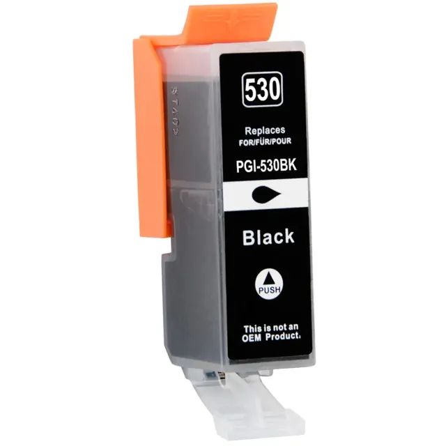 Inktkenners Inktcartridge Geschikt voor Canon PGI-530 / CLI-531 | 1x Zwart cartridge Geschikt voor Canon Pixma TS8750 - TS8751 - Inktpatronen - Inkt - printer