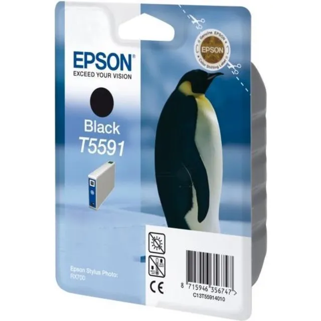 Epson T5591 - Inktcartridge / Zwart