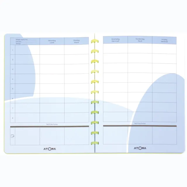 Atoma Lerarenagenda blauw