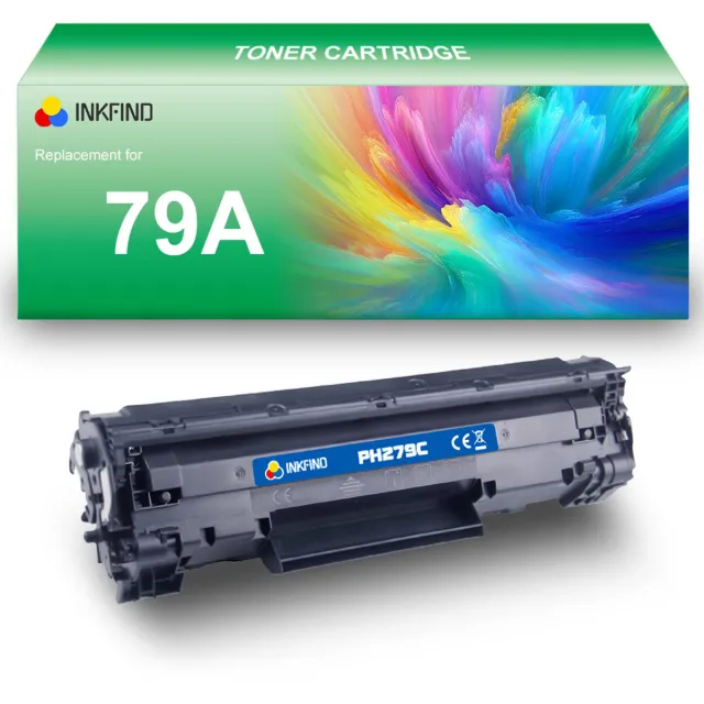 INKFIND 79A (CF279A) Tonercartridge compatibel met HP 79A CF279A - 1-pack Zwart Zwart x 1