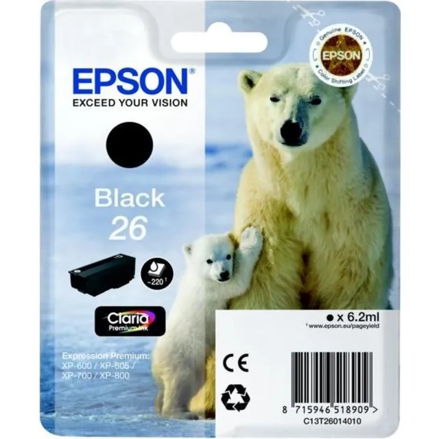Epson C13T26014020 - Inkt zwart