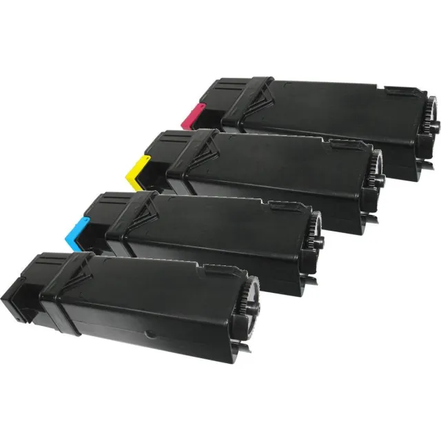 KATRIZ Huismerk Toner voor Dell C2130 – Zwart, Cyaan, Geel, Magenta – Vervangt Dell 330-1389 / Dell 330-1390 / Dell 330-1392 / Dell 330-1391| Geschikt voor Dell 2130CN & Dell 2135CN Zwart, Cyaan, Magenta, Geel